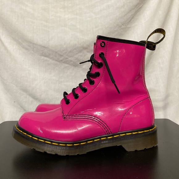 dr martens hot pink